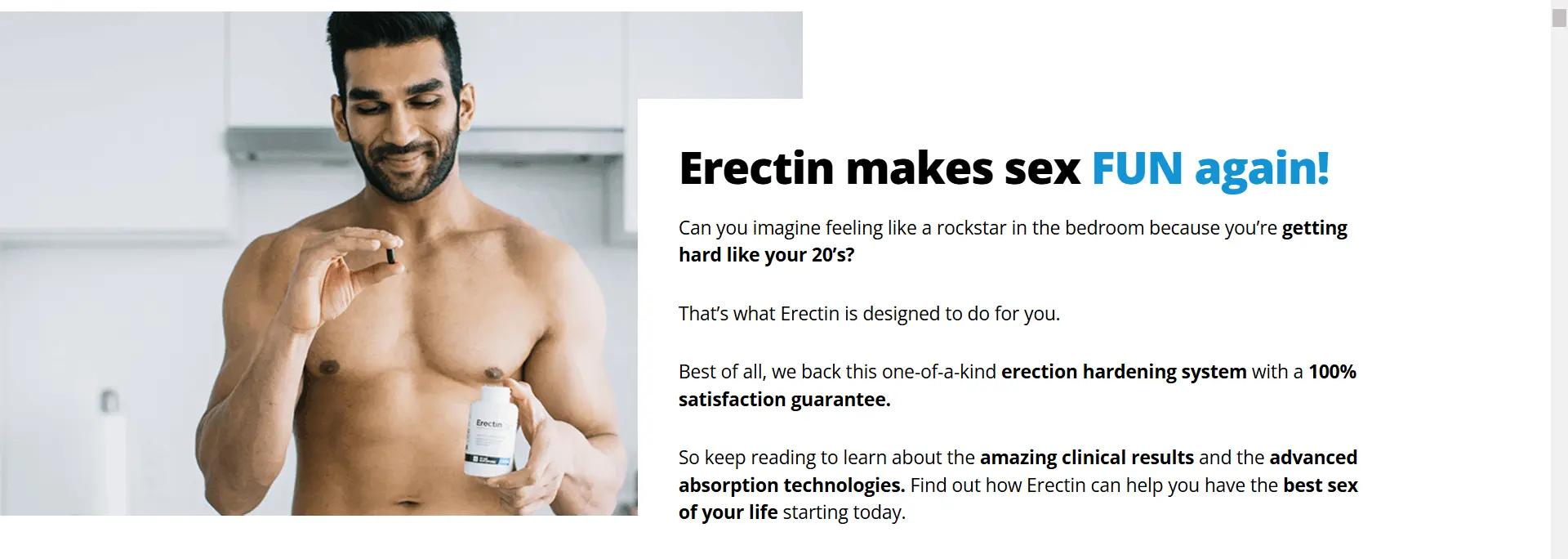 Erectin – Male Enhancement to Increase Sexual Stamina